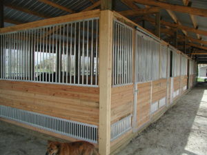 Ventilated Horse Stall Kit