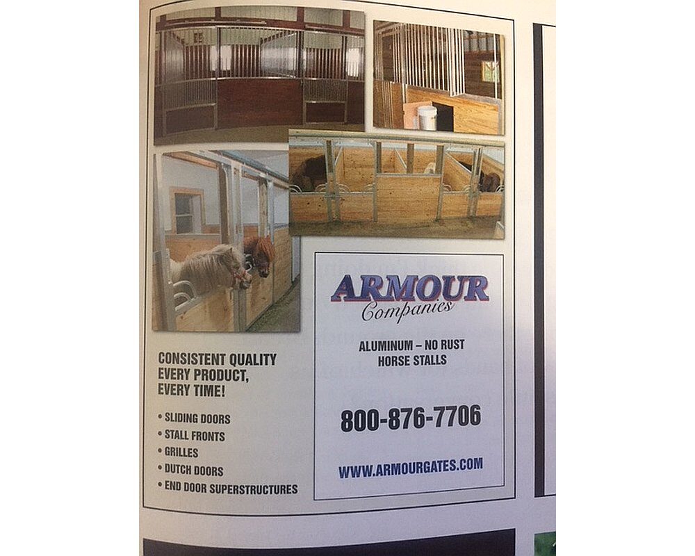 Driving Digest Horse Stalls Ad