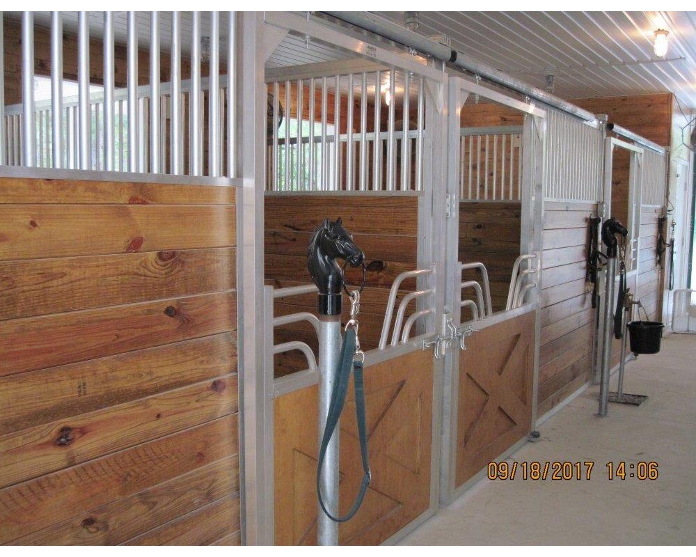 Mini Sized Horse Stall Sliding Doors