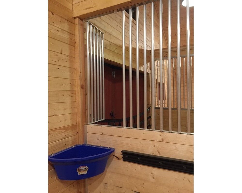 Horse Stall Feeder Access Door
