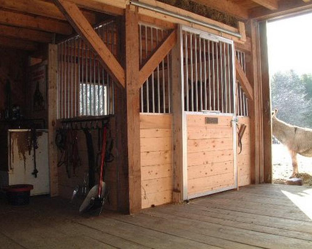 Foster Farm horse stall fronts.