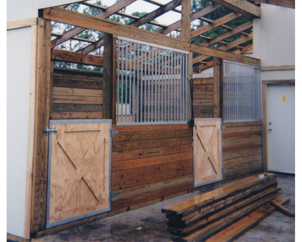 Crossbuck half dutch gates