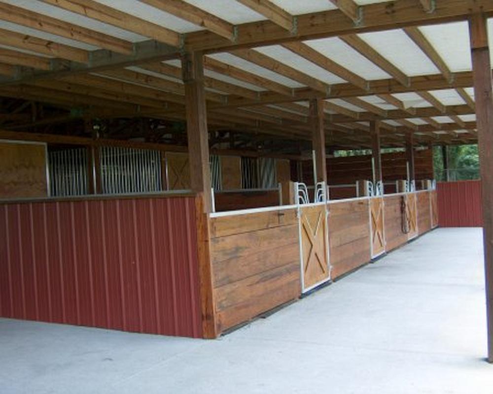 Crossbuck gossip top hinged gates.