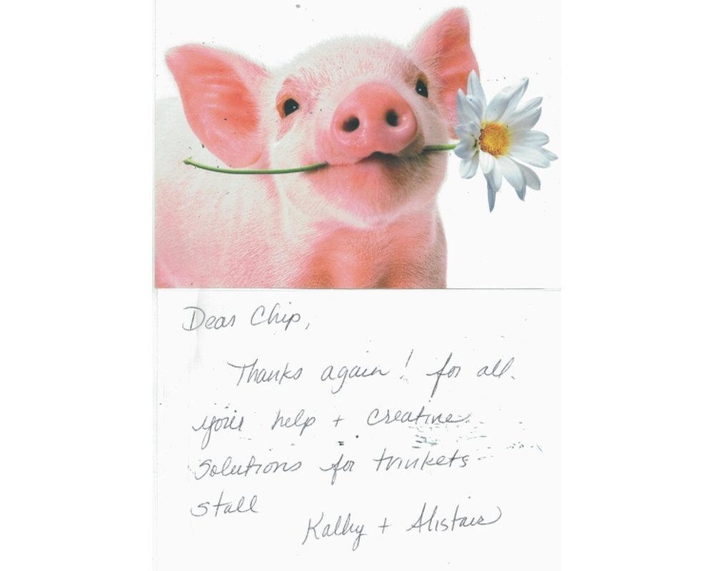 Thank you letter