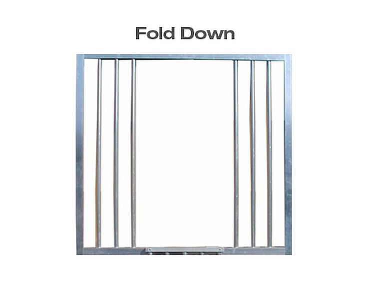 Fold Down Panel Horse Stall Door Top