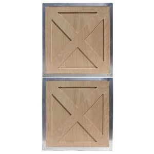 Crossbuck Dutch Doors