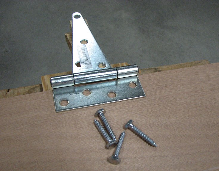 Armour Horse Stalls Door Hardware 6" Stainless Steel THinge Set Armour Horse Stalls