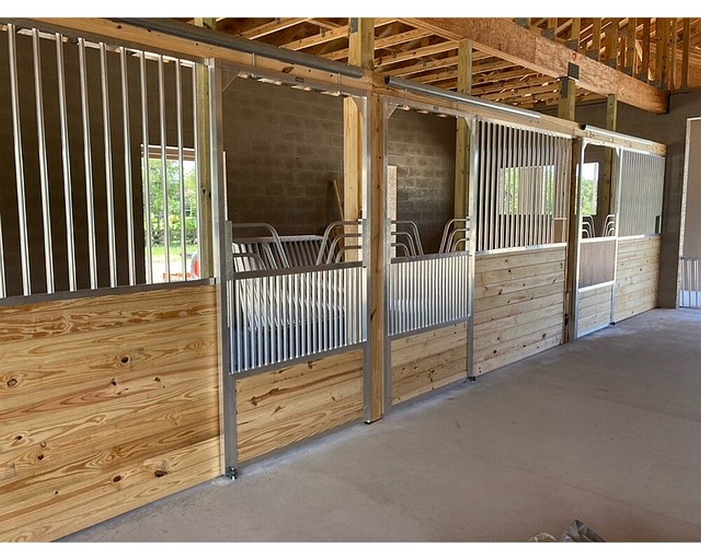 Ventilated Horse Stall Sliding doors