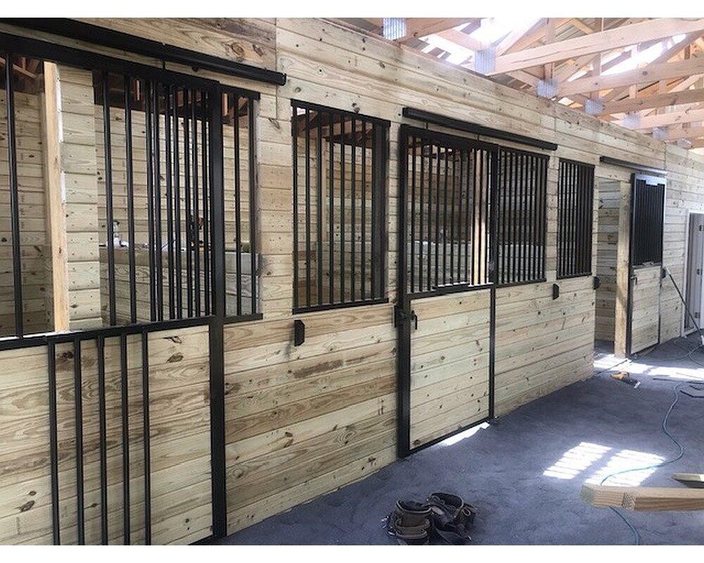 Powder Coated Horse Stall Front