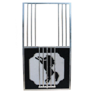 Logo Stall Doors