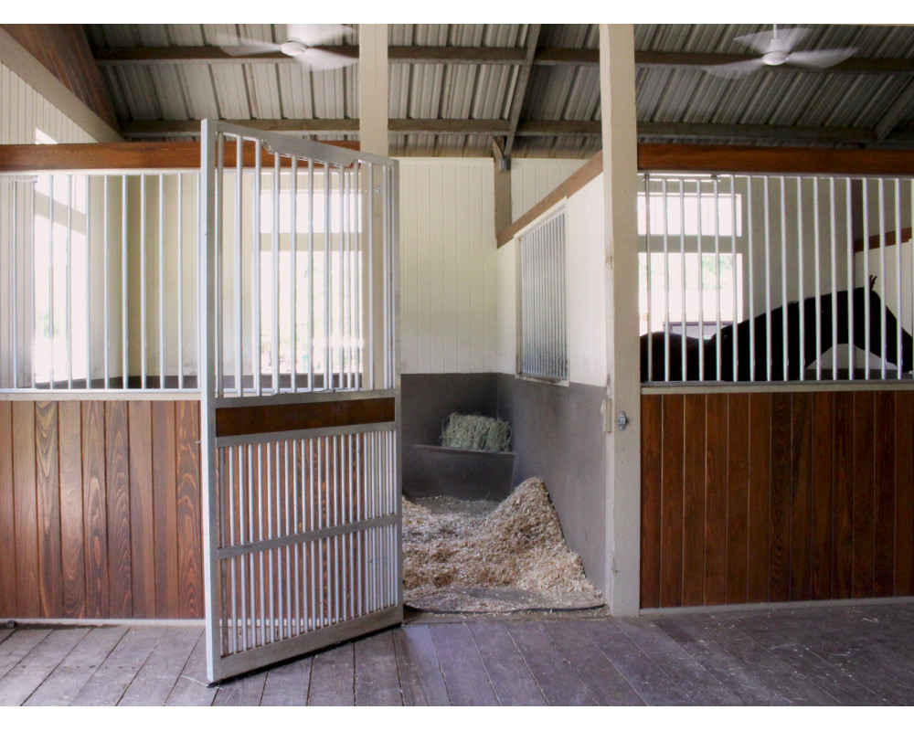 Maintaining and cleaning your horse stalls.