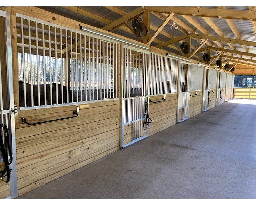 Hunt Stables stall fronts.