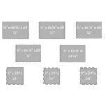 Flexgard® Honeycomb  Interlocking Barn Mats - Components / Sizes